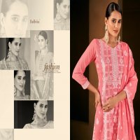 Radhika Azara Banarasi Adha Vol-3 Wholesale Cotton Jacquard With Work Dress Material