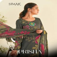 Glossy Simar Prisha Wholesale Pure Viscose Muslin With Hand Work Suits