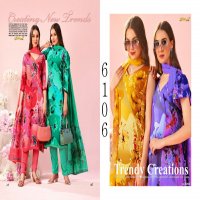 Vaishali Forever Modern Vol-6100 Wholesale Crepe Printed Dress Material