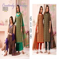 Vaishali Forever Modern Vol-6100 Wholesale Crepe Printed Dress Material