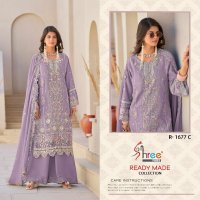 Shree Fabs R-1677 Wholesale Readymade Indian Pakistani Salwar Suits