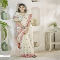 Rajpath Disha Silk Wholesale Linen Fabrics Indian Sarees