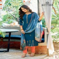 Mittoo Khoobsurat Wholesale Viscose Weaving Top With Pant And Dupatta