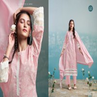 belliza designer flamingo cotton comfortable classic dress material