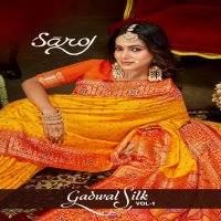 Saroj Gadwal Silk Vol-1 Wholesale Soft Silk Rich Pallu Sarees