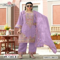 Ramsha R-1286 Wholesale Readymade Indian Pakistani Salwar Suits