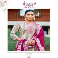 Mystic 9 Sonal Vol-1 Wholesale Straight Cut Tops With Pant And Dupatta