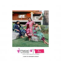 Mystic 9 Sonal Vol-1 Wholesale Straight Cut Tops With Pant And Dupatta