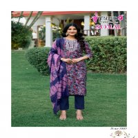 Mystic 9 Sonal Vol-1 Wholesale Straight Cut Tops With Pant And Dupatta
