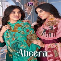 Kala Fashion Abeera Wholesale Pure Muslin Dyed With Fiqure Embroidery Dress Material