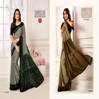 Sushma Dynamic Wholesale Printed Crepe Sarees