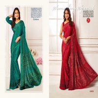 Sushma Dynamic Wholesale Printed Crepe Sarees