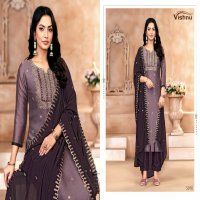 Vishnu Jasmeen Vol-2 Wholesale Vichitra Silk Fabrics Dress Material