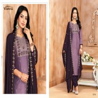 Vishnu Jasmeen Vol-2 Wholesale Vichitra Silk Fabrics Dress Material