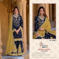 Shree Fabs R-1664 Wholesale Readymade Indian Pakistani Salwar Suits