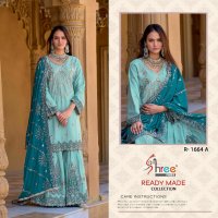 Shree Fabs R-1664 Wholesale Readymade Indian Pakistani Salwar Suits