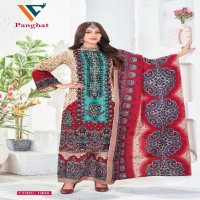 Vandana Panghat Vol-1 Wholesale Cotton Pakistani Print Dress Material