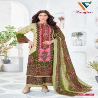 Vandana Panghat Vol-1 Wholesale Cotton Pakistani Print Dress Material
