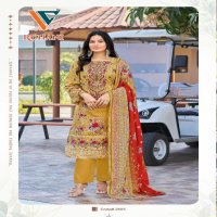 Vandana Ruhani Vol-26 Wholesale Cotton Digital Style Neck Work Dress Material