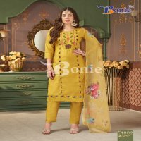 Bonie Farah Vol-1 Wholesale Kurti With Pant And Dupatta