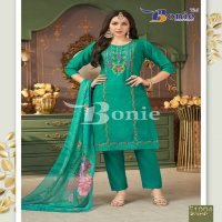 Bonie Farah Vol-1 Wholesale Kurti With Pant And Dupatta