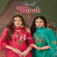 Bonie Farah Vol-1 Wholesale Kurti With Pant And Dupatta