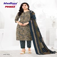 Madhav Poshak Vol-4 Wholesale Pure Cotton Printed Dress Material