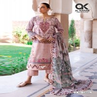 Al Karam Kesariya Vol-15 Wholesale Pure Cambric Cotton Dress Material