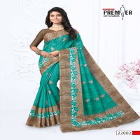 Premier Saravani Vol-22 Wholesale Pure Cotton Printed Indian Sarees