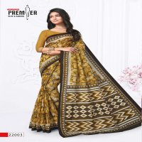 Premier Saravani Vol-22 Wholesale Pure Cotton Printed Indian Sarees