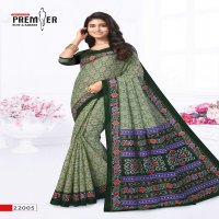 Premier Saravani Vol-22 Wholesale Pure Cotton Printed Indian Sarees