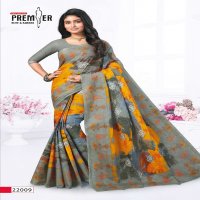 Premier Saravani Vol-22 Wholesale Pure Cotton Printed Indian Sarees
