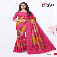 Premier Saravani Vol-22 Wholesale Pure Cotton Printed Indian Sarees