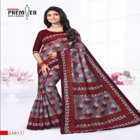 Premier Saravani Vol-22 Wholesale Pure Cotton Printed Indian Sarees