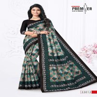 Premier Saravani Vol-22 Wholesale Pure Cotton Printed Indian Sarees
