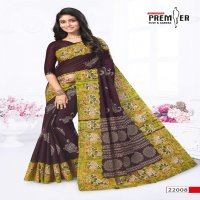 Premier Saravani Vol-22 Wholesale Pure Cotton Printed Indian Sarees