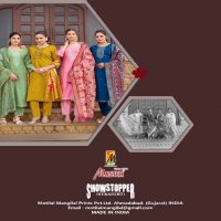 master showstopper readymade elegant style roman silk suit for women