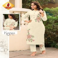 paheli vol 10 by shruti cotton linen readymade big size daily wear kurti with pant