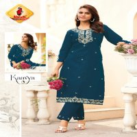paheli vol 10 by shruti cotton linen readymade big size daily wear kurti with pant