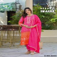 Afsana Swarna Wholesale Pure Viscose Muslin Pakistani Style Suits Combo