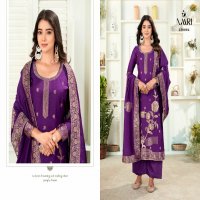 Naari Bliss Wholesale Pure Muslin Viscose Jacquard With Siroski Work Dress Material