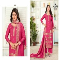 Naari Bliss Wholesale Pure Muslin Viscose Jacquard With Siroski Work Dress Material