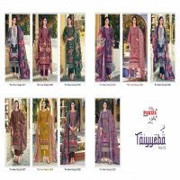Pakiza Taiyyeba Vol-52 Wholesale Kashmiri Neck Work Dress Material