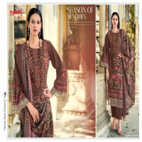 Pakiza Taiyyeba Vol-52 Wholesale Kashmiri Neck Work Dress Material
