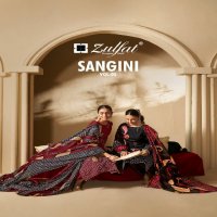 Zulfat Sangini Vol-5 Wholesale Pure Jam Cotton With Work Dress Material
