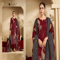 Zulfat Sangini Vol-5 Wholesale Pure Jam Cotton With Work Dress Material