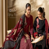 Zulfat Sangini Vol-5 Wholesale Pure Jam Cotton With Work Dress Material