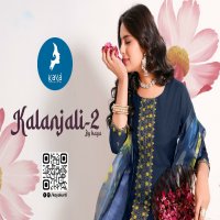 Kaya Kalanjali Vol-2 Wholesale 3 Piece A-Line Cut Readymade Suits