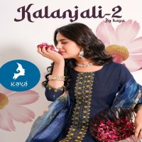 Kaya Kalanjali Vol-2 Wholesale 3 Piece A-Line Cut Readymade Suits
