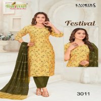 Hariyaali Festival Vertican Vol-3 Wholesale Readymade Suits Combo